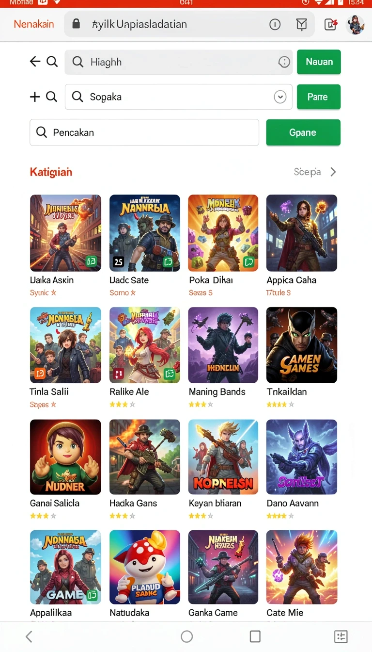 Tampilan utama aplikasi Review Aplikasi idx777 Versi Terbaru yang intuitif dan efisien.